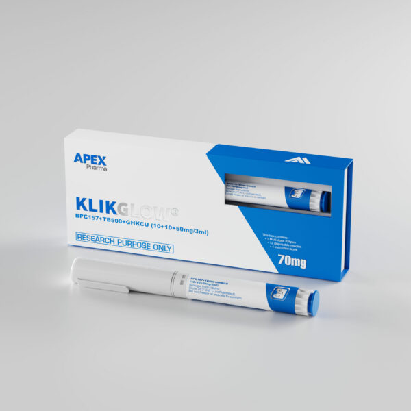 KLIKGLOW (BPC-157+TB500+GHK-CU) 70mg